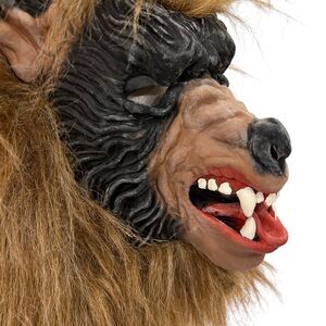 Werewolf Wolfman Halloween Mask 2000 Don Post Studios Creepy Scary Hairy Mask